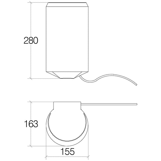 Lineabeta - Asciugamani elettrico a muro attivazione con movimento acciaio lucido