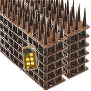 Punte anti-piccioni KADAX, 51 cm, in plastica densa e resistente, confezione da 12 pezzi.