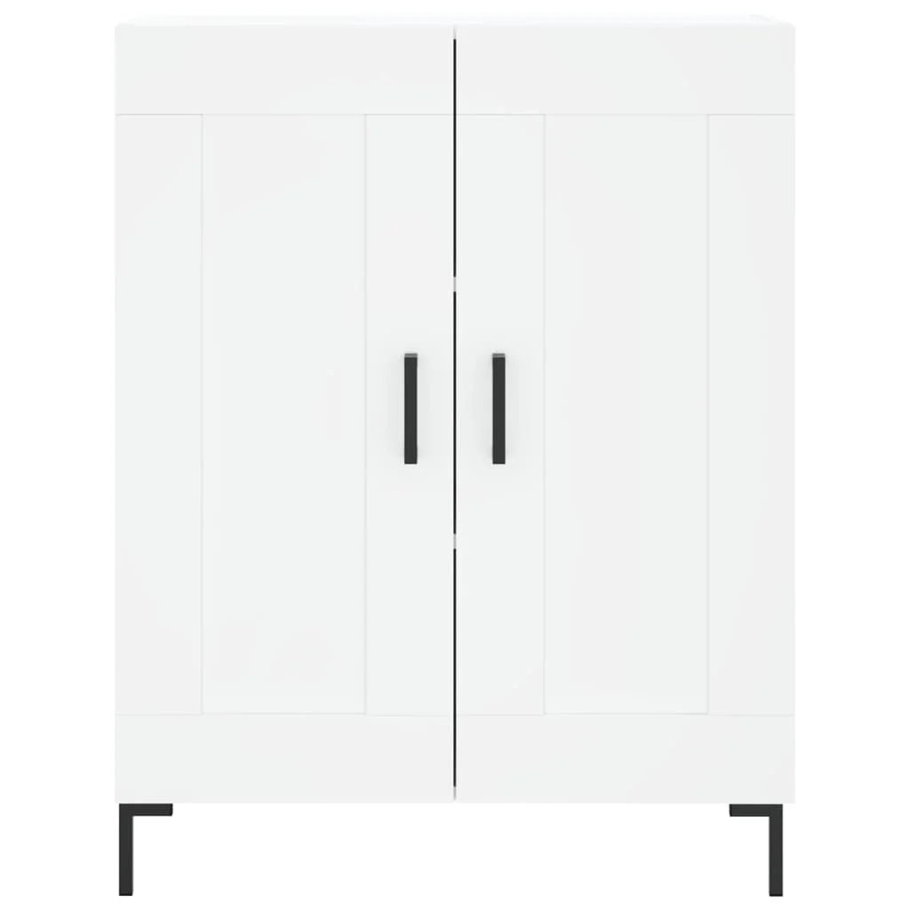 Buffet credenza cassettiera mobiletto mobile contenitore organizer cucina soggiorno salotto alto 69,5 x 34 x 180 cm legno ingegnerizzato bianco 02_0032621