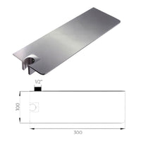 Presa acqua con mensola attacco a sinistra