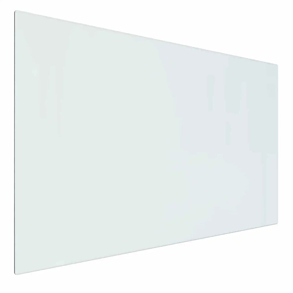 Piastra in vetro per camino Trasparente 80 x 50 cm Vetro