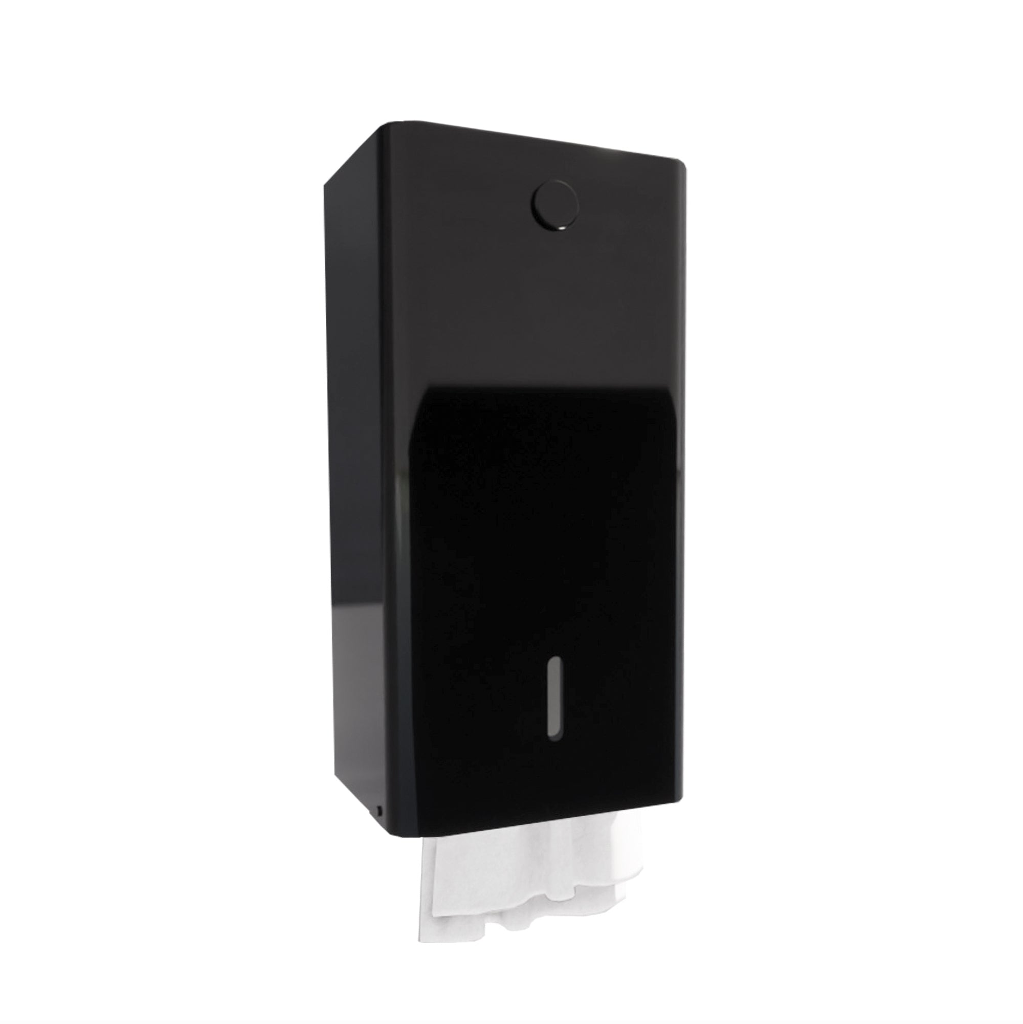 Lineabeta - Distributore a parete di carta interfogliata in acciaio nero