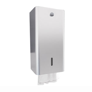 Lineabeta - Distributore a parete di carta interfogliata in acciaio satinato