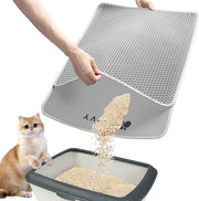 Matrice per gatto grande per gatto 75 × 55 cm disegno di api doppia faccia idrorepellente facile da pulire