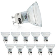 ZMH Set di 10 Lampadine LED GU10 Bianco Caldo 4W PAR16 Faretto da Incasso Angolo Fascio 120° Illuminazione 3000K
