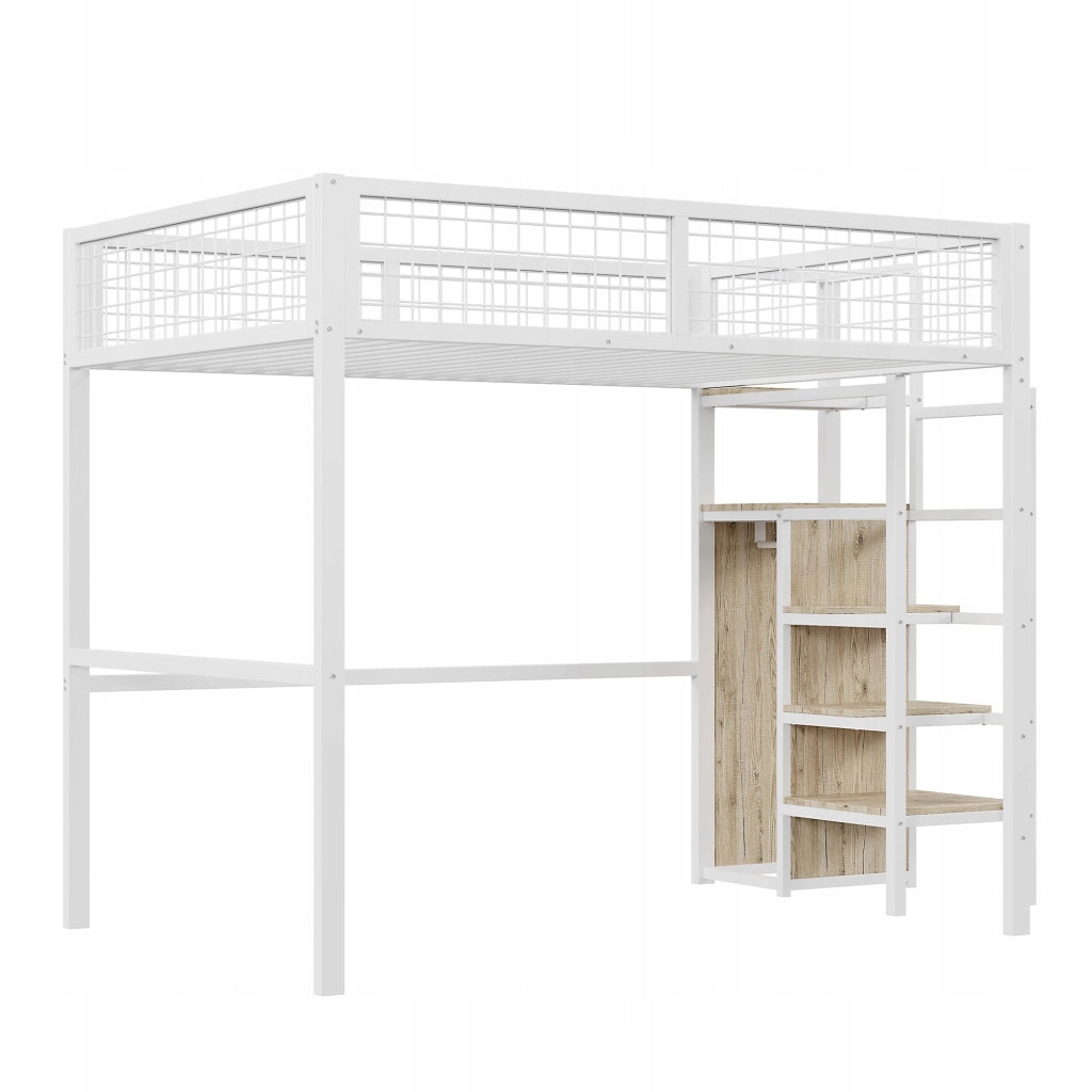 Letto a castello 140x200 in metallo - Xylo - Bianco