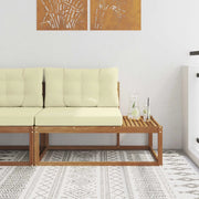 Divano da Giardino-Divano Esterno Finale con cuscino Naturale 115 x 83 x 73 cm 601522