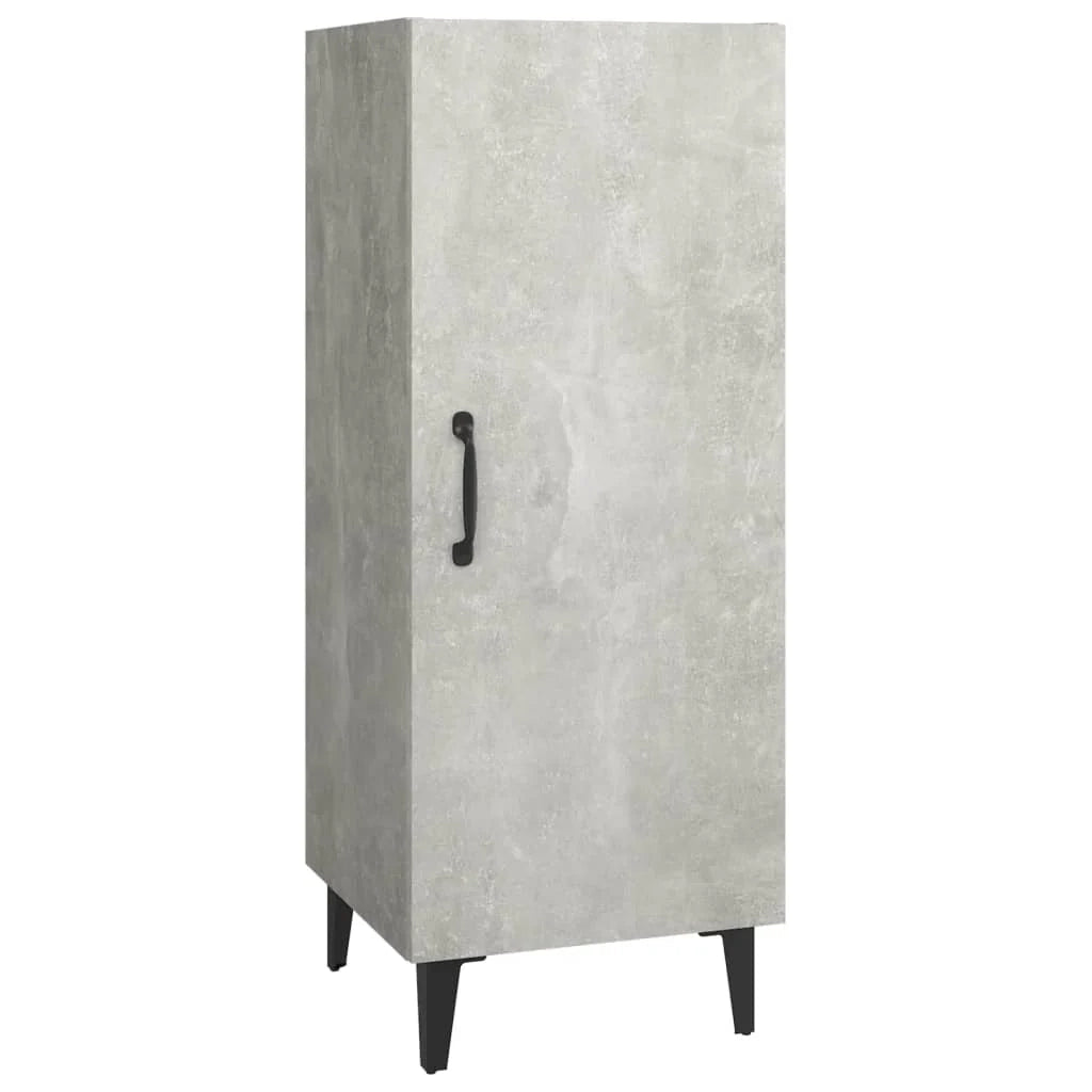 Buffet credenza cassettiera armadio mobile contenitore organizer per cucina soggiorno salotto 34,5 x 34 x 90 cm legno ingegnerizzato grigio 02_0031894