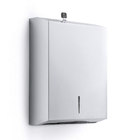 Lineabeta - Distributore a parete Othello per carta a pacchetto in acciaio lucido