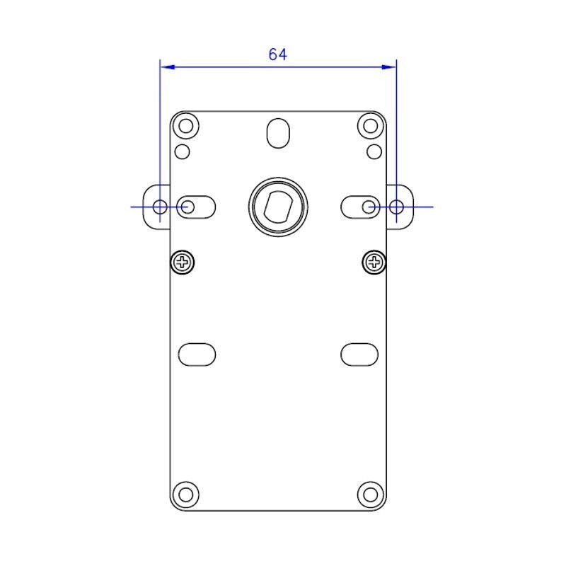 Ricambistufeapellet Motoriduttore per Stufa a Pellet Mellor KB1014 T14-3 RPM Albero da 8,5mm - Motore per carico Pellet
