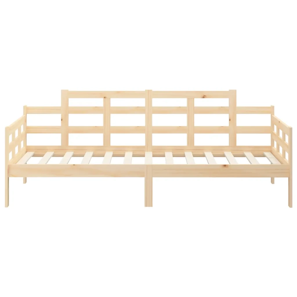 Letto singolo | Letto per adulti | Dormeuse in Legno Massello di Pino 80x200 cm