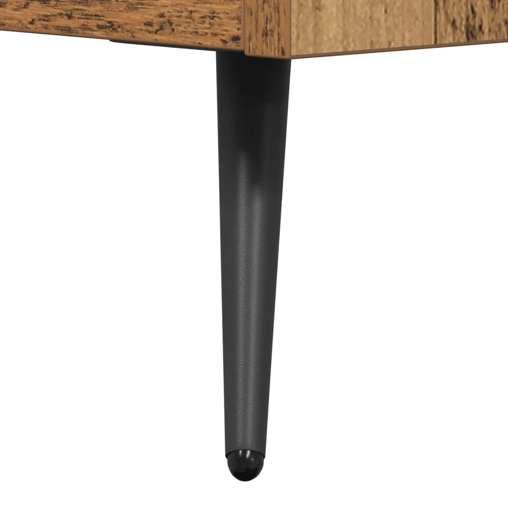 Cassettiera con cassetto Legno vecchio 69,5 x 34 x 90 cm 881486