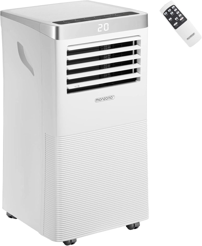 Climatizzatore Mobile Locale 9000BTU 4in1 WiFi App 2700W con Telecomando Tubo di Scarico Condizionatore Aria