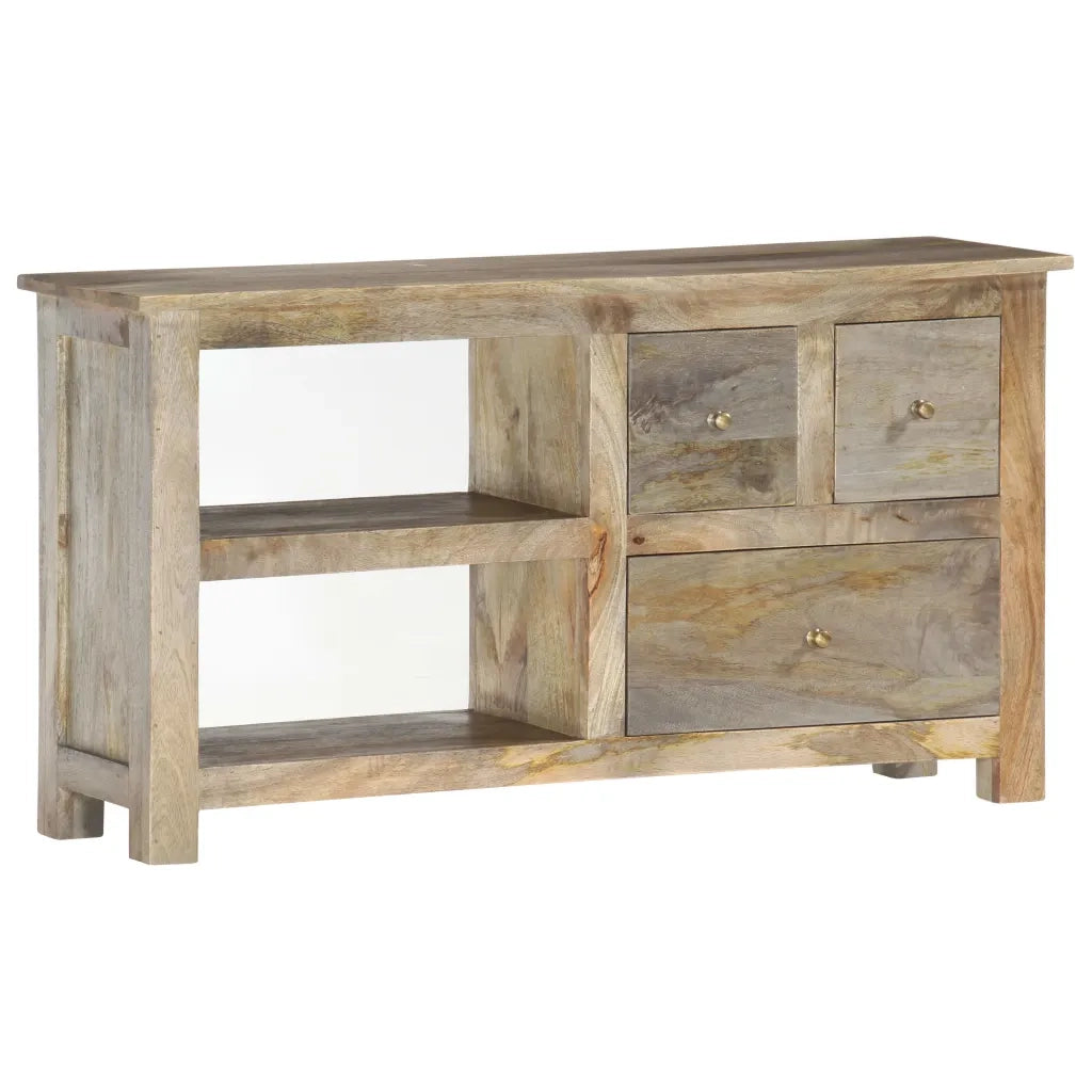 Mobile Porta TV 100x30x55 cm in Legno Massello di Mango cod mxl 21720