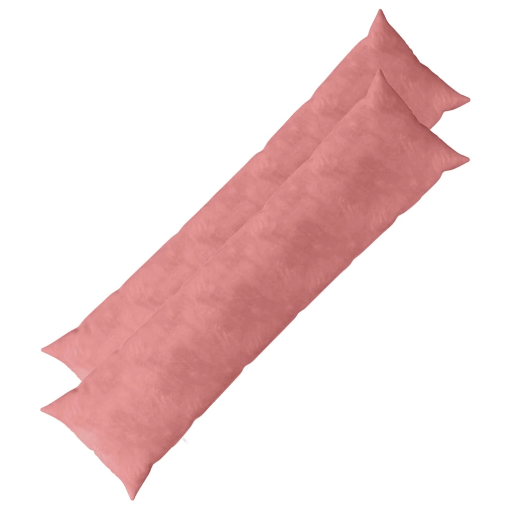 Cuscino con cuscino HEERLEN 2 pz Rosa Velluto 926106