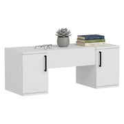 Mobile da Trucco Cicerale, Toeletta Specchio Incluso, 100x35x74h cm Bianco