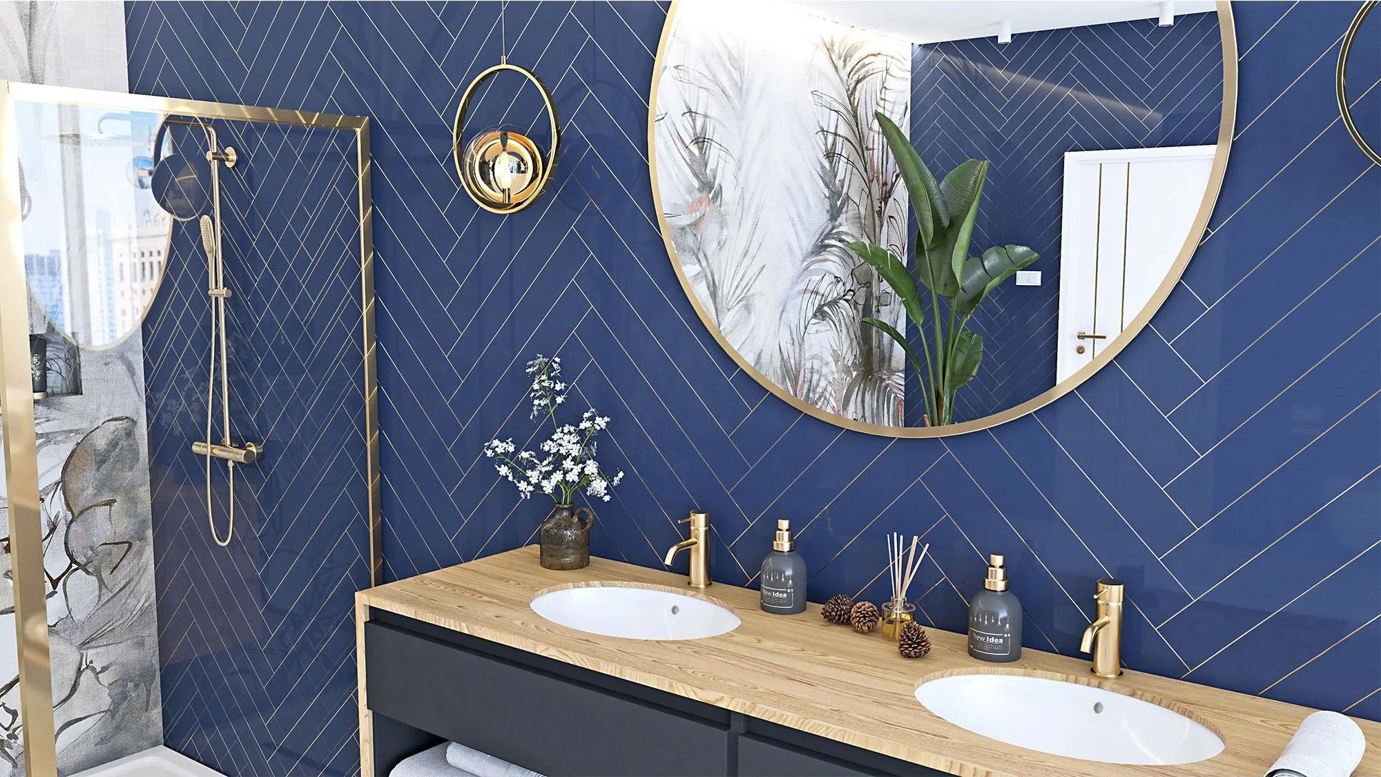 Lavabo Sottopiano Rea Nel White