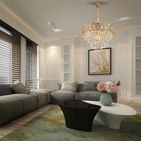 Lampada Cristal G049-cp 60cm