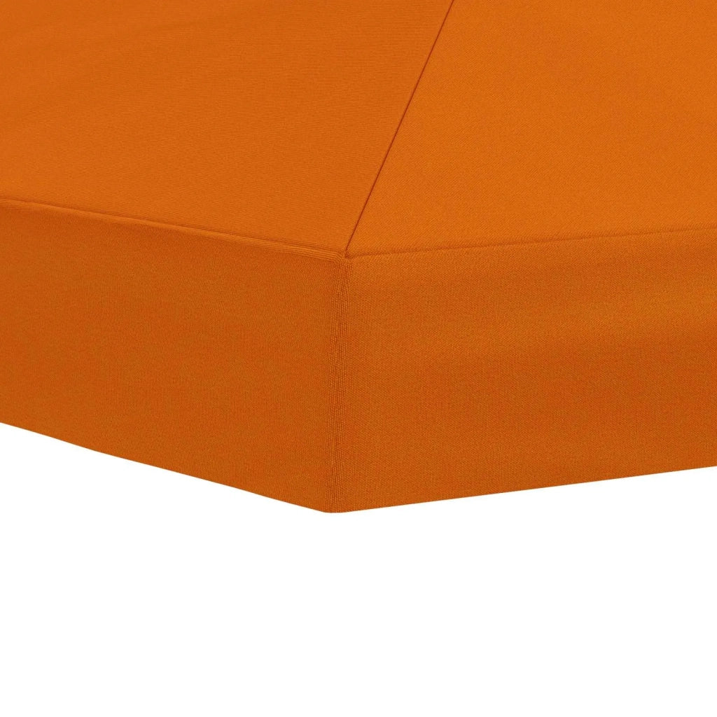 Copertura Tenda Gazebo 6 x 3 m Arancione Poliestere 190 900406