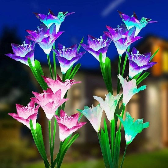 Lampada da Giardino - Illuminazione Esterna - Luce per Giardino - Luce per Piazzale - Esterno - Lampada Solare per Giardino - Luce per Giardino - Illuminazione Bagni
