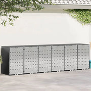 Contenitore per Rifiuti per 3 Bidoni 340 x 77.5 x 115.5 cm