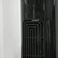 Ventilatore Colonna Oscillazione 70°, Timer 12,h Pannello a LED, 45W, Telecomando, 2 Modalità di Controllo, Nero