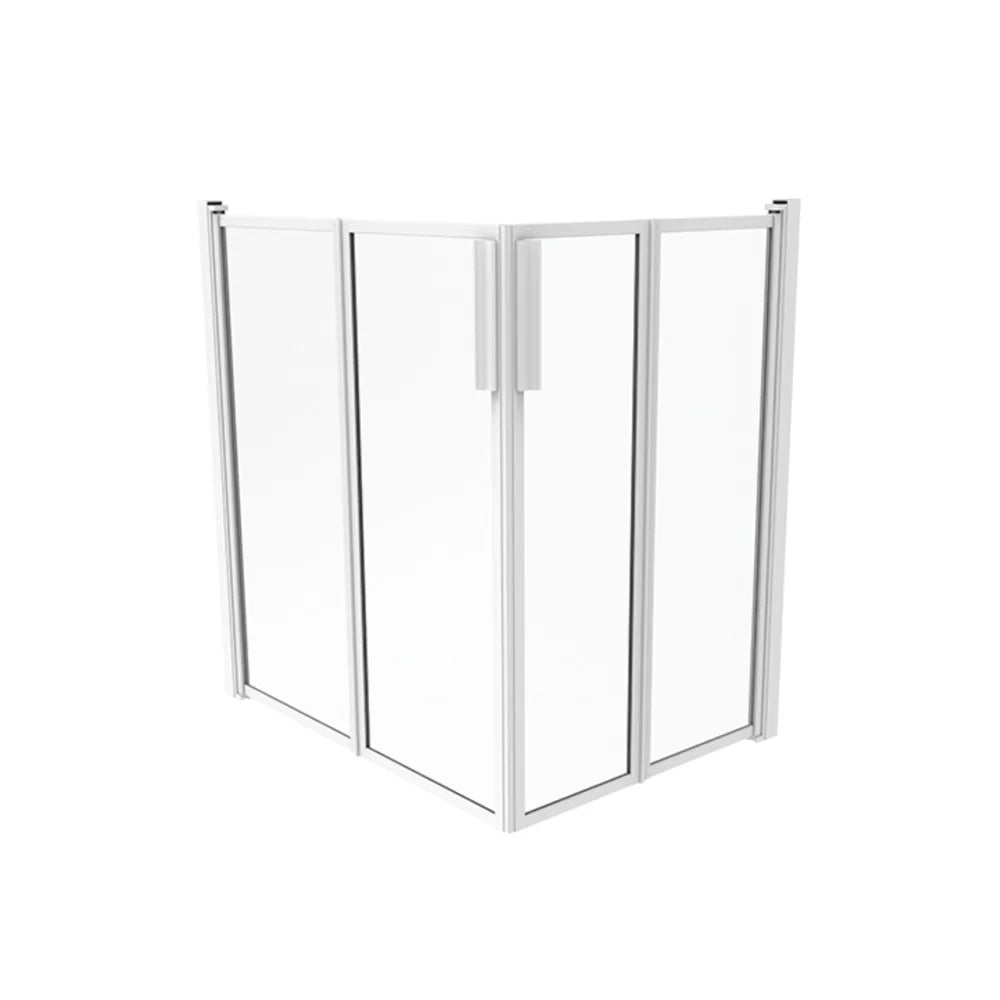 Box doccia 90X90 cm H.100 cm in polyglass