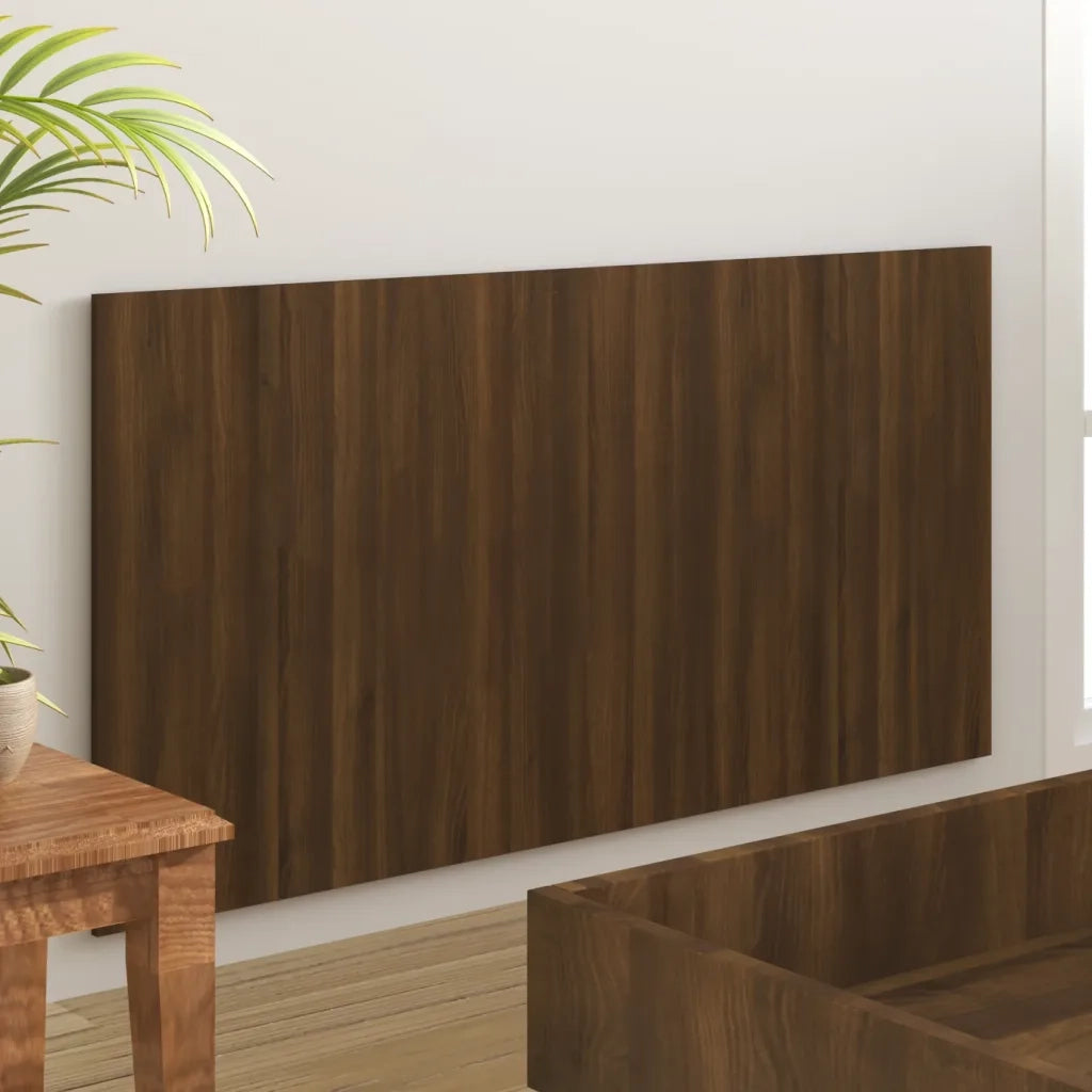 Testiera Letto Rovere Marrone 160x1,5x80cm in Legno Multistrato 816975