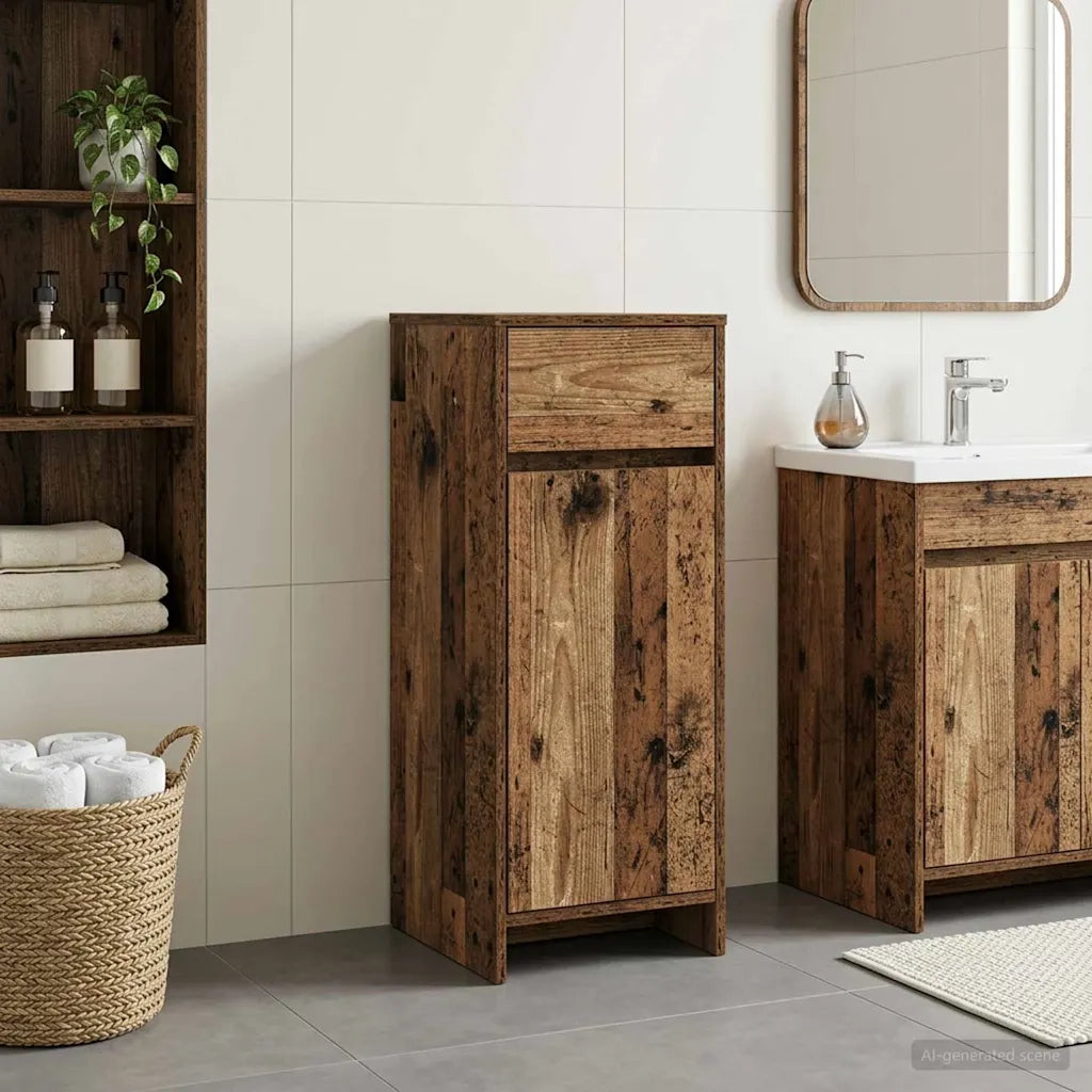 Mobile da Bagno Legno antico 35 x 36,5 x 85 cm 890750