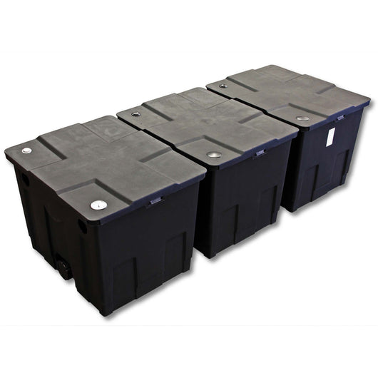 Set Filtro laghetto 90000l Chiarificatore 24W Pompa ECO 100W Tubo 25m Skimmer Pompa fontana