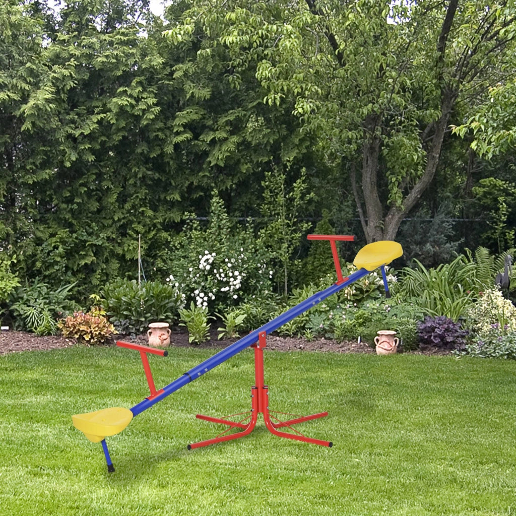 Dondolo a Molla Bambini ¨C zephmum ¨C Multicolor 184x76x71 cm