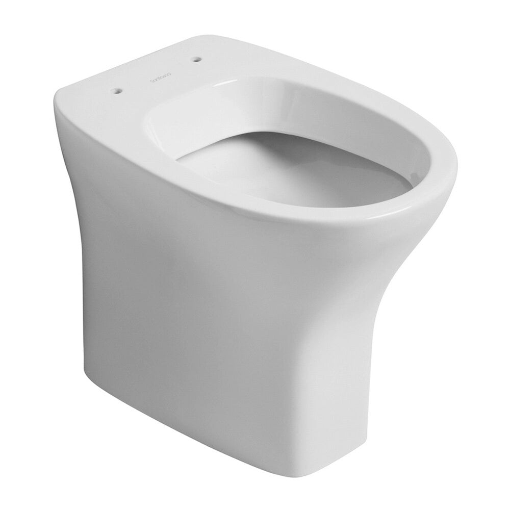 Set sanitari in ceramica bianco h 47  con sedile e bidet Evolution Sanitosco