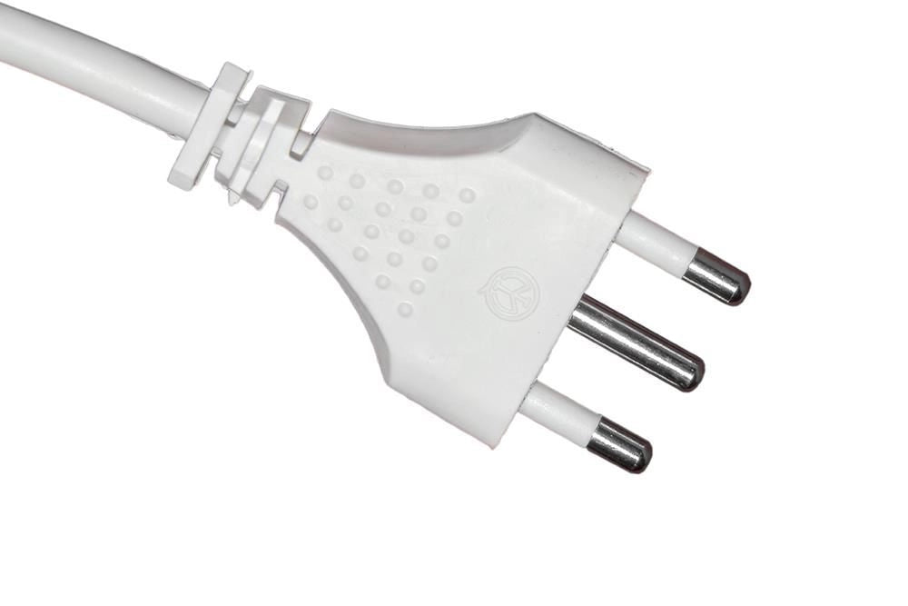 Link LKMP06 Multipresa 6 Prese Universali Ita Schuko 10-16A Spina 16A con Interruttore cavo 1.5 m colore Bianco