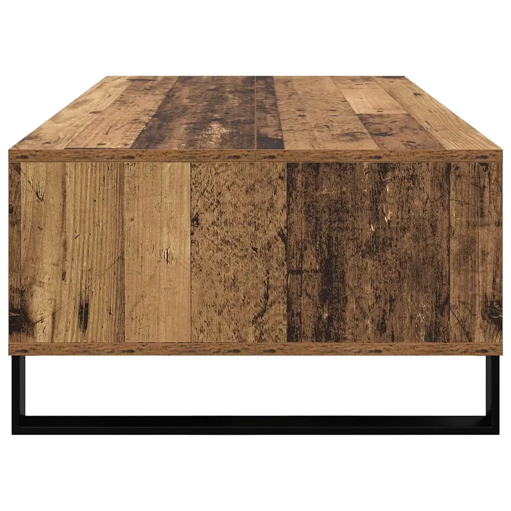 Tavolino da Salotto-Tavolino da soggiorno-Tavolo Legno vecchio 104 x 60 x 35 cm