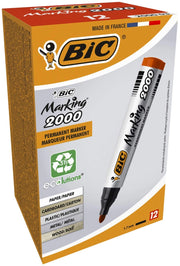 Marcatore Permanente Inchiostro Bic Marking 2000 Rosso