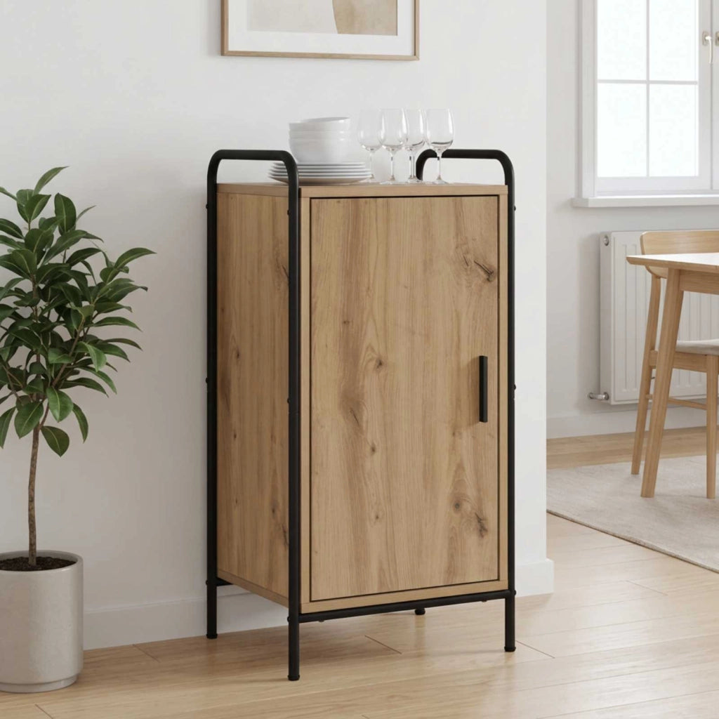 Credenza Rovere Artigianale 97 x 33 x 81 cm 8013787