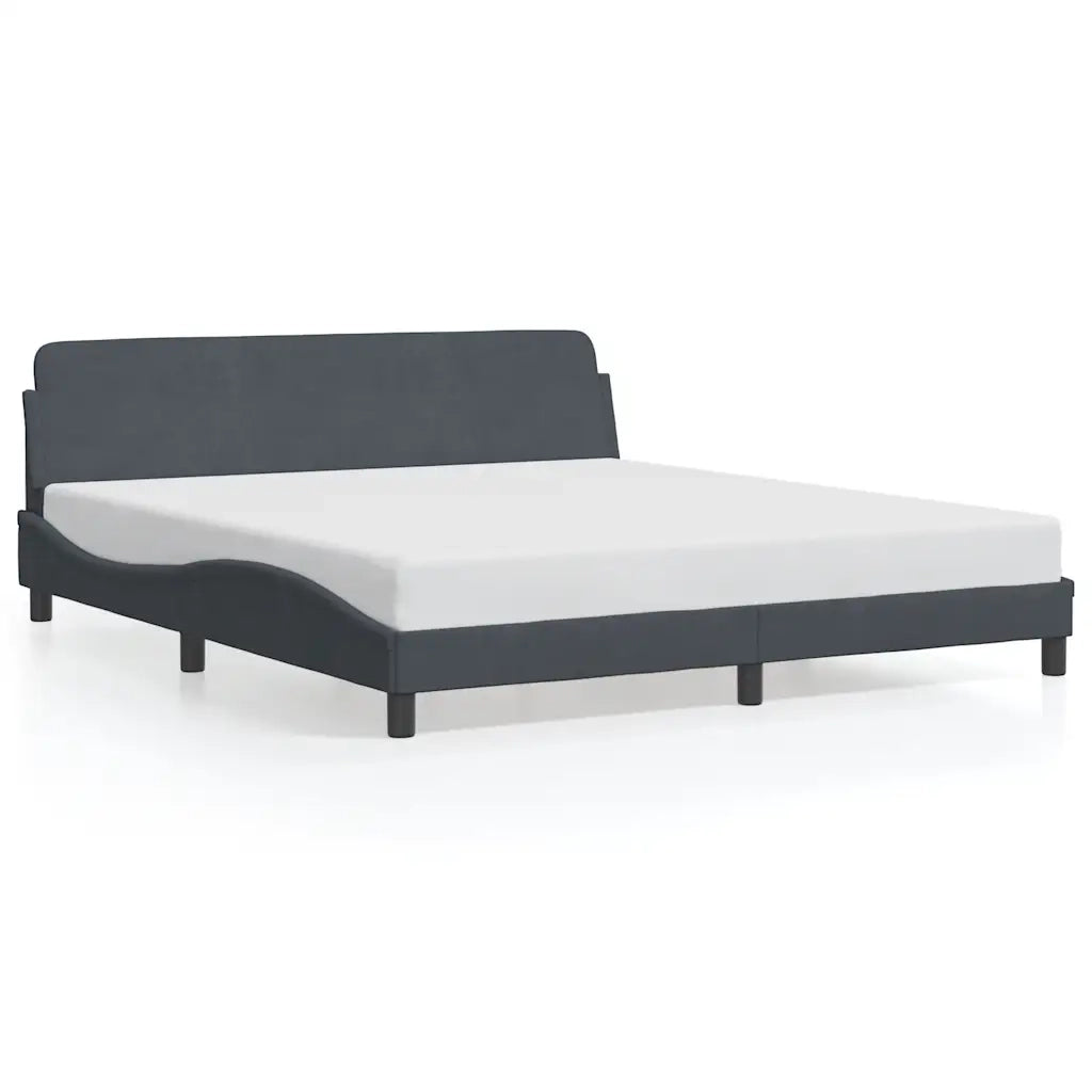 Giroletto Dover Grigio Scuro 183x213 cm in Velluto 373307