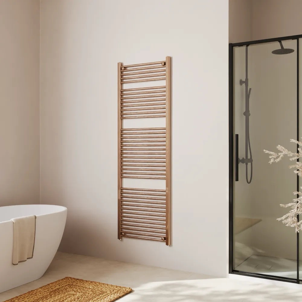 Termoarredo idraulico 1800x600 oro rosa interasse 550 | Polaris