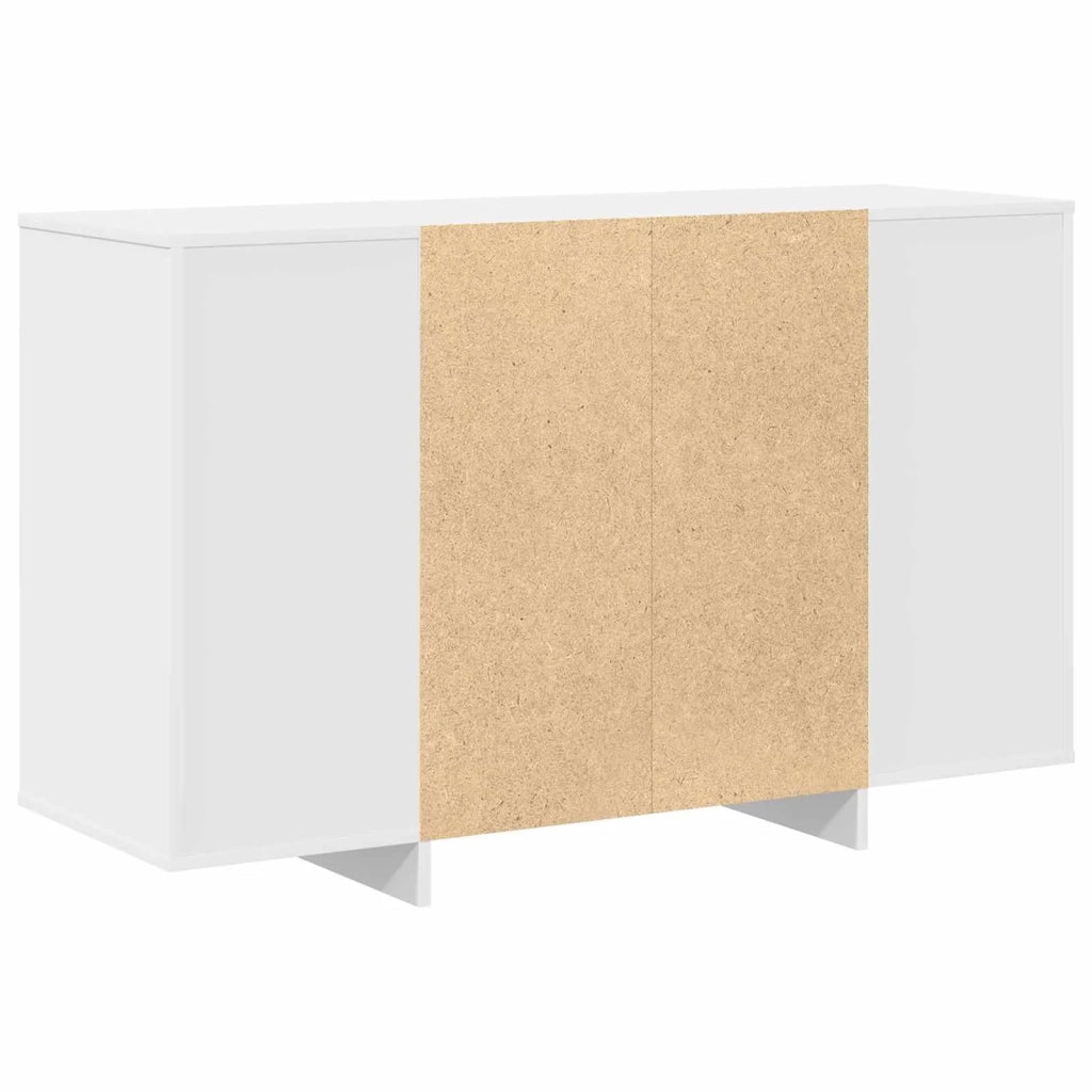 Credenza | Madia | Buffet da pranzo | Armadio da pranzo Bianco 120 x 41 x 75 cm Legno multistrato