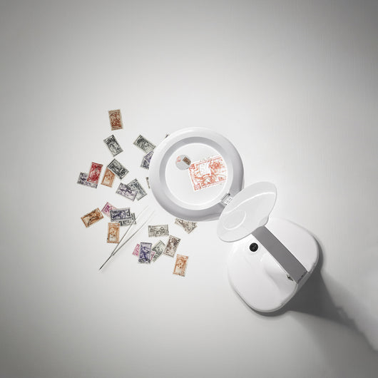 Lampada Da Scrivania Contemporanea Close Acrilico Bianco Led 6,5W 3000K