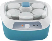Apparecchio da cucina elettrico multifunzionale portatile con 6 contenitori, blu