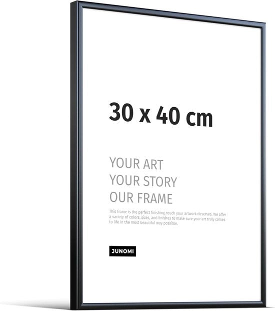 Fotolijst nera 30 x 40 cm - Decorazione per parete per ogni stanza - Alluminio
