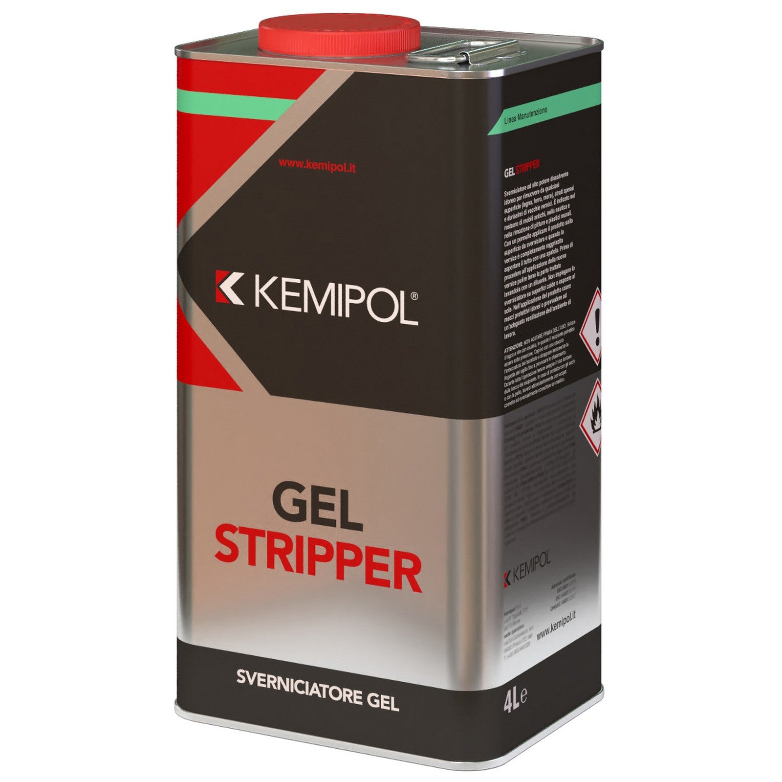 sverniciatore gel kemipol lt.4 cod:ferx.5336
