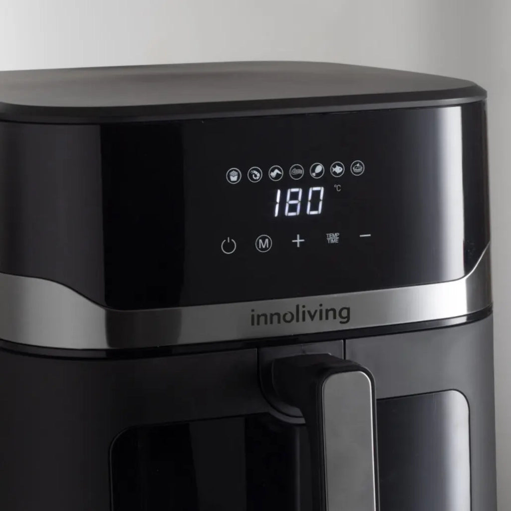 Friggitrice ad aria 8 Litri 1700W con display digitale e finestra di controllo