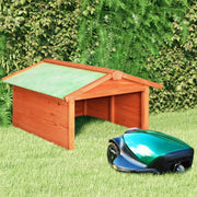Casetta per Tosaerba Robotizzato 72x87x50 cm Massello di Abete 170878