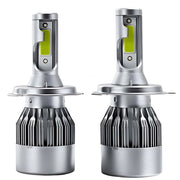 Set di 2 lampadine LED C6 H11 24W per faro auto, illuminazione ad alta intensità Argento Avizar