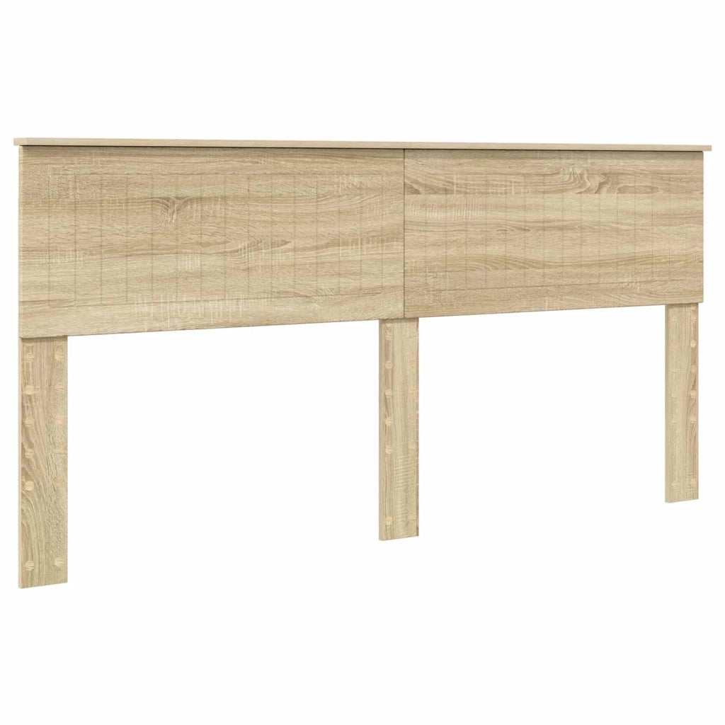 Letto con Contenitore con testiera Rovere Sonoma 180 x 200 cm 3410772
