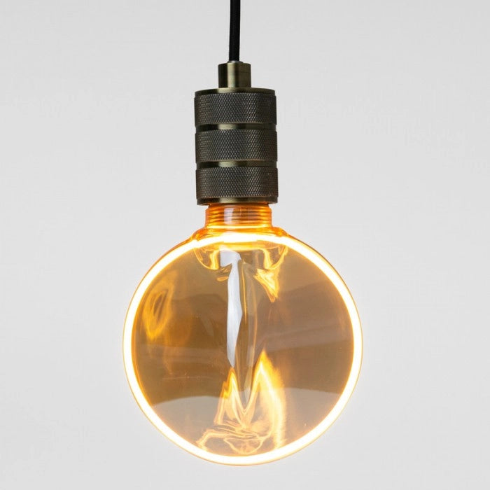 Lampadina LED decorativa Zero G130 ambra E27 4W 200lm 1800K