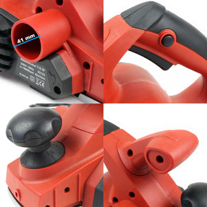 Pialla elettrica 710W Arresto parallelo/scanalato Larghezza tagli 82mm profondità 3mm