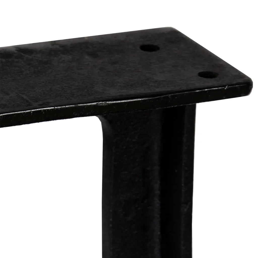 Gambe per Panca 2 pz a Forma di A in Ghisa